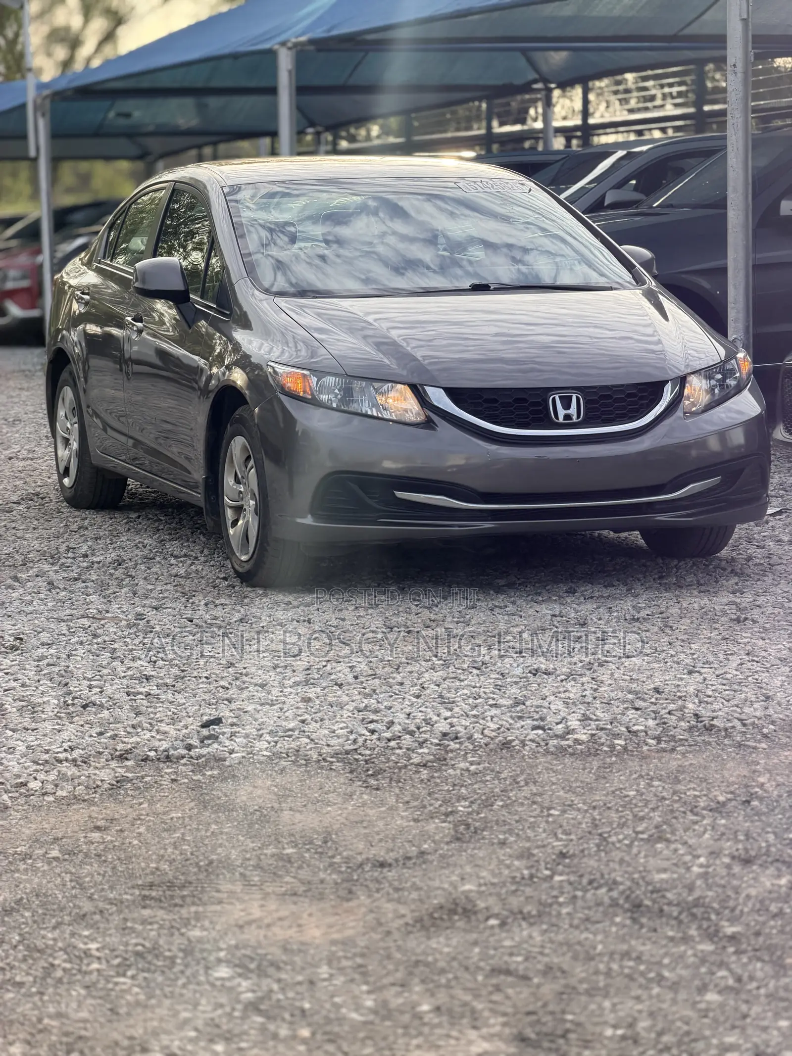 Honda Civic Sedan EX 2013 Gray