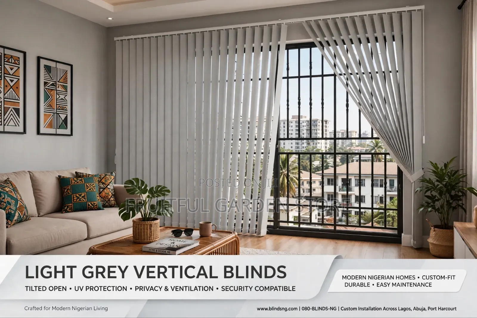 Premium Vertical Window Blinds