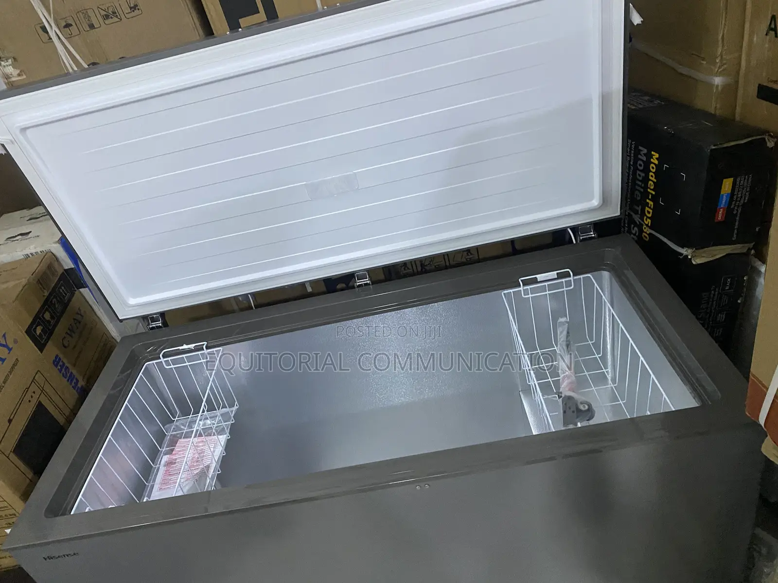 Hisense FC-55DD 420L Deep Chest Freezer for Family Groceries