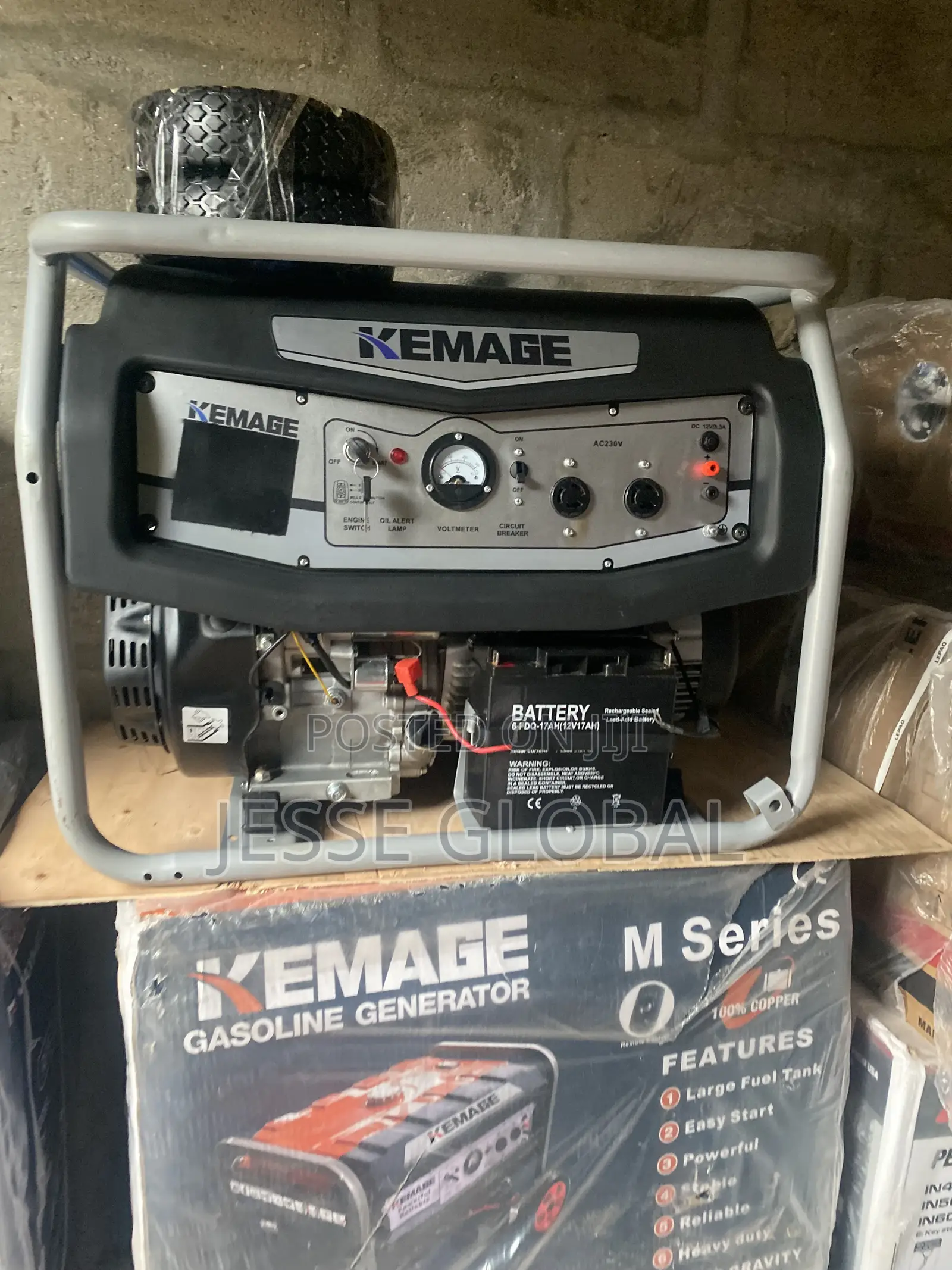 KEMAGE 7.5KVA Petrol Generator for Home and Office