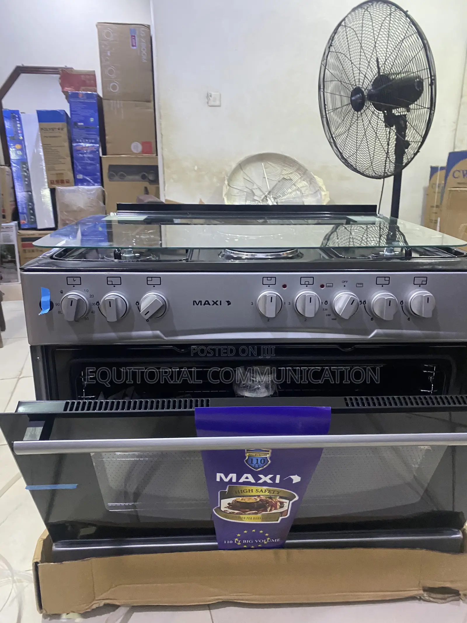 Maxi 60×90 F9E42G2 All-in-One Stovetop and Oven Cooker