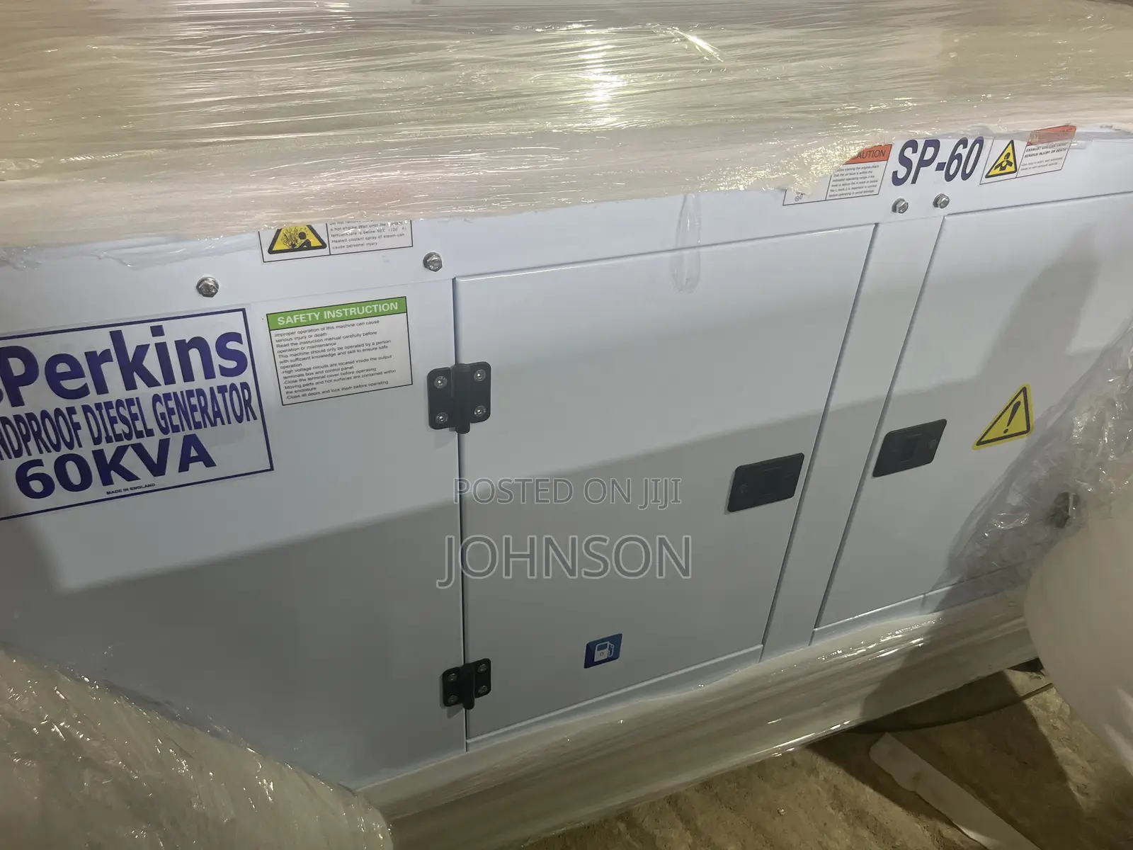 60kva Brand New UK Perkins Soundproof Diesel Generator 100% Copper 