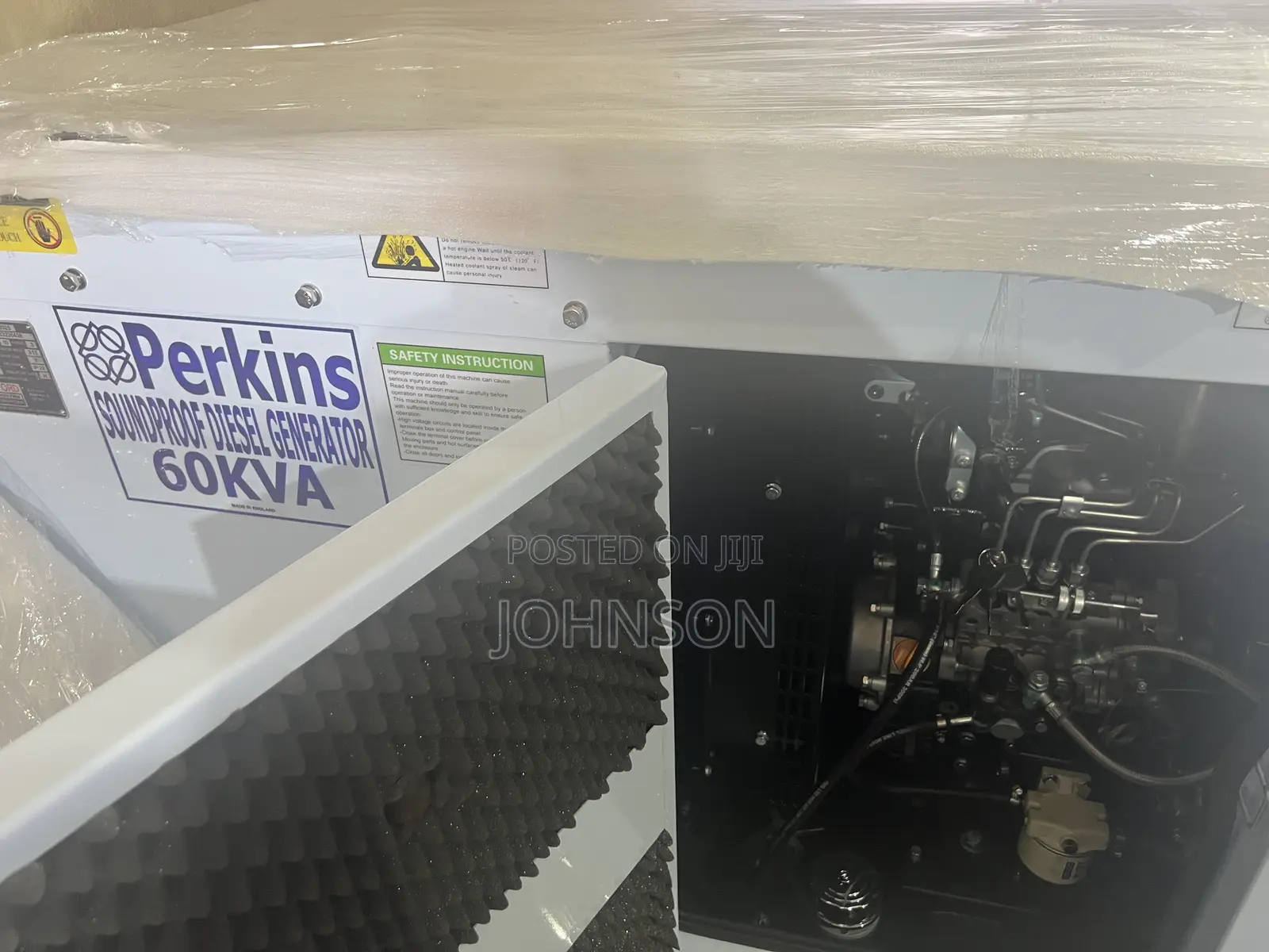 60kva Brand New UK Perkins Soundproof Diesel Generator 100% Copper 