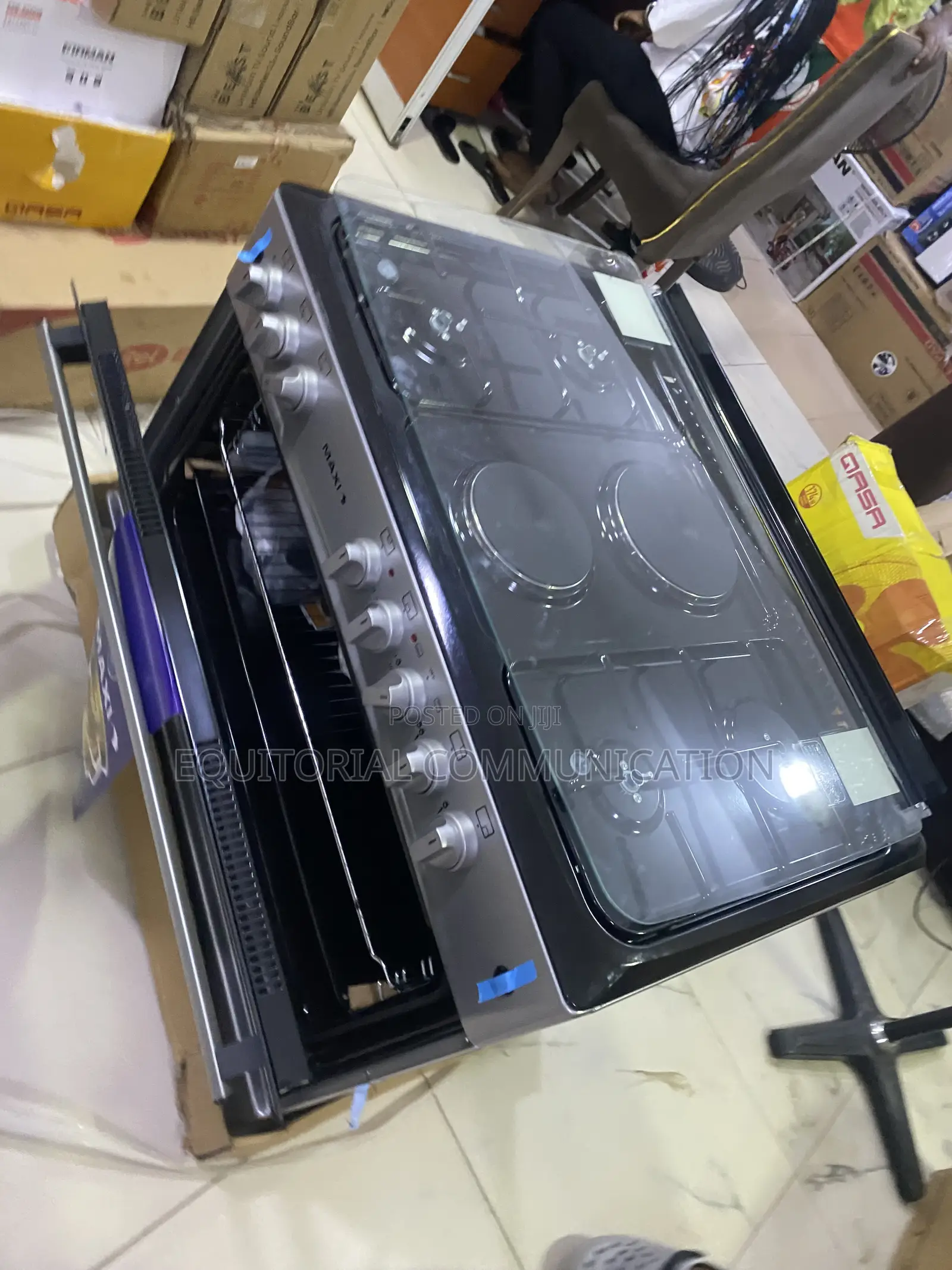 Maxi F9E42G2 60×90 Cooker With Mixed Gas and Electric Hobs