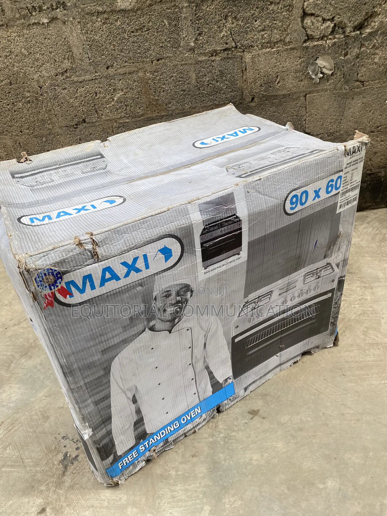 Maxi 60×90 Gas-Electric Cooker F9E42G2 for Flexible Cooking