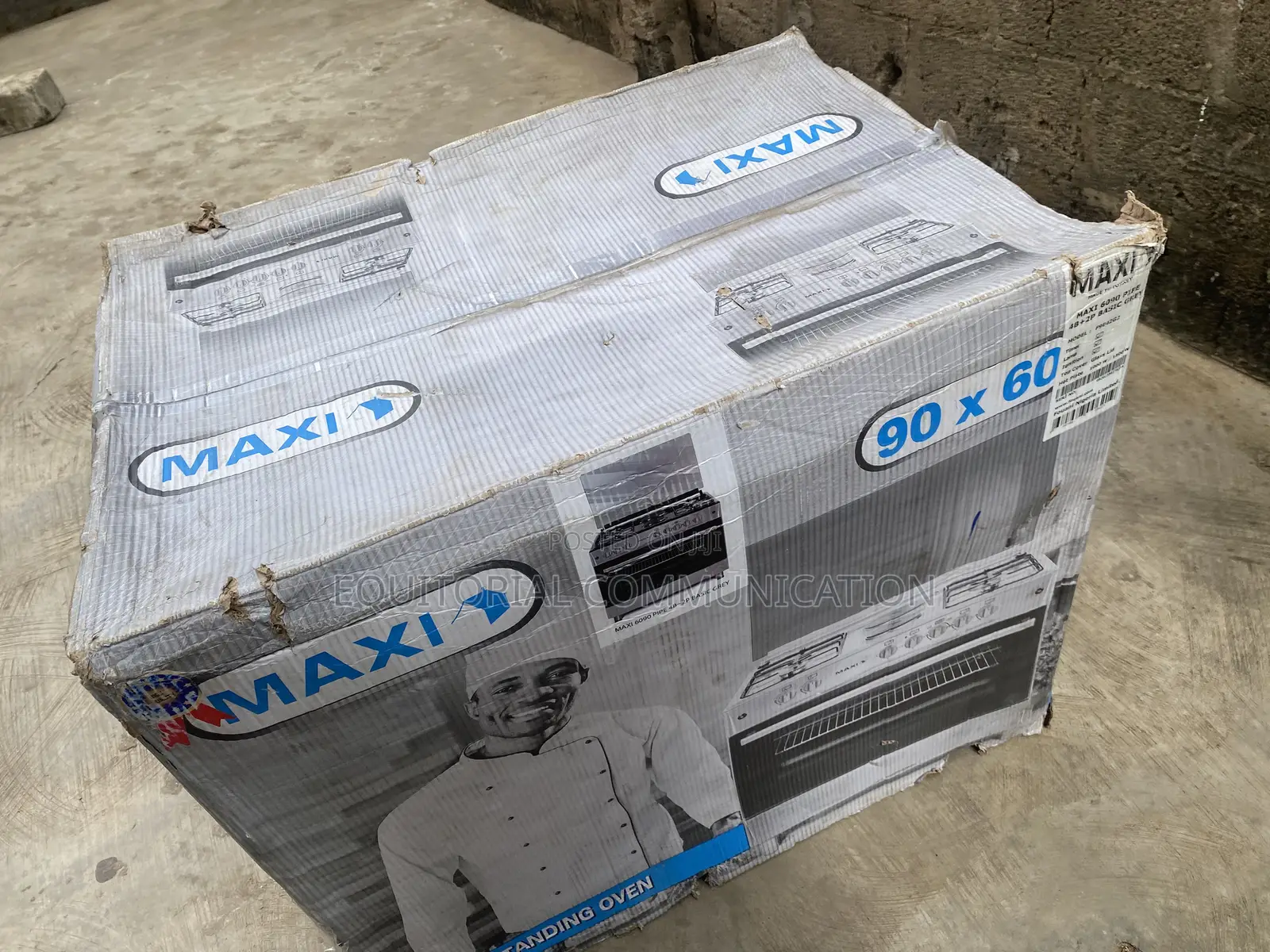 Maxi 60×90 F9E42G2 Cooker With Multiple Burner Options and Oven