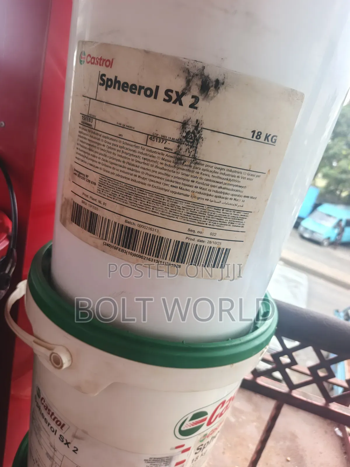 Castrol Spheerol Sx 2 Industrial Grease 18kg