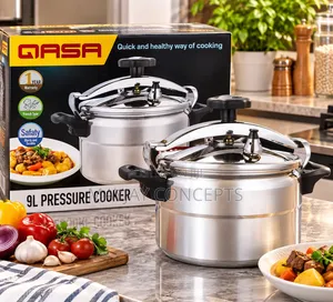 Qasa 9litres Large Capacity Pressure Pot and Cooker
