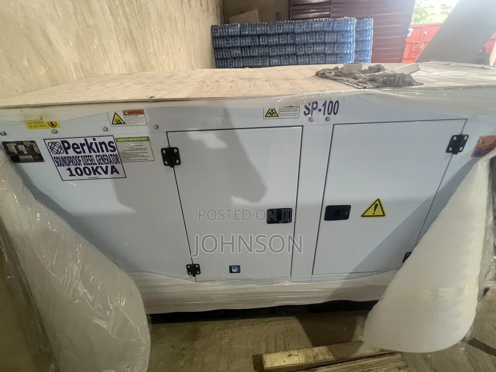 100kva Brand New UKPerkins Soundproof Diesel Generator 100% Copper 