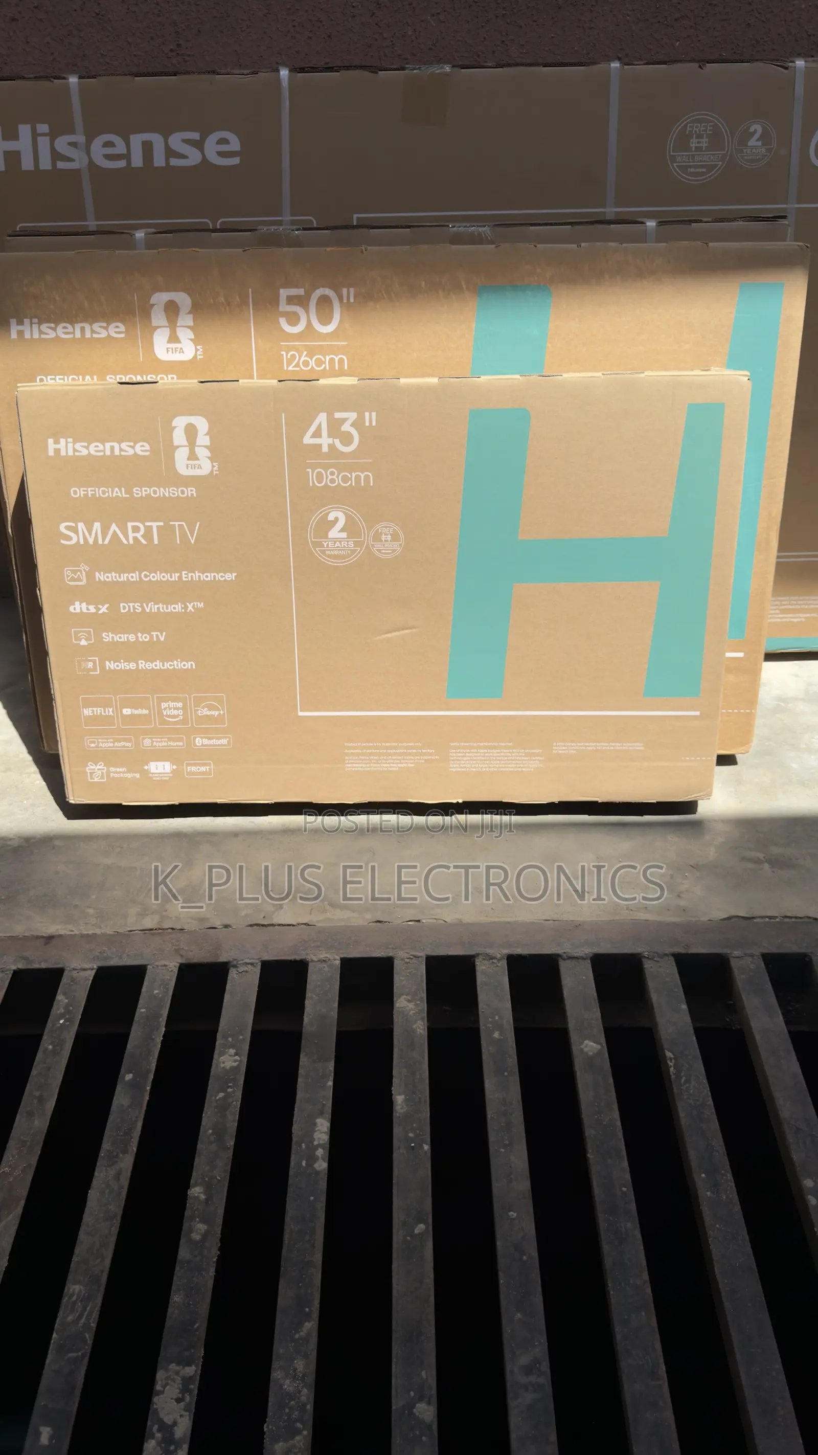 Hisense 43inches Smart Led Television ,