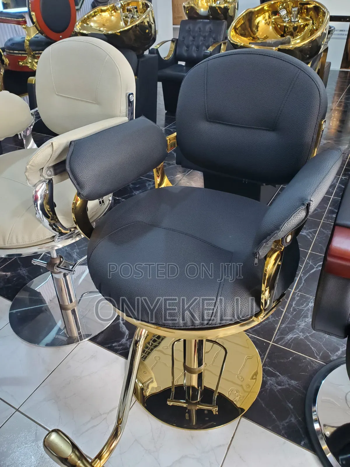 Barbing Salon Chair