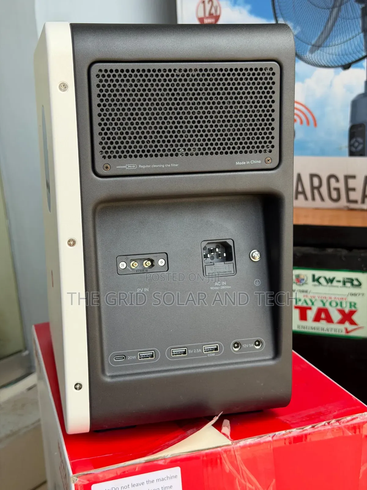  Original Brand New Itel Power Tank 1000 Solar Generator