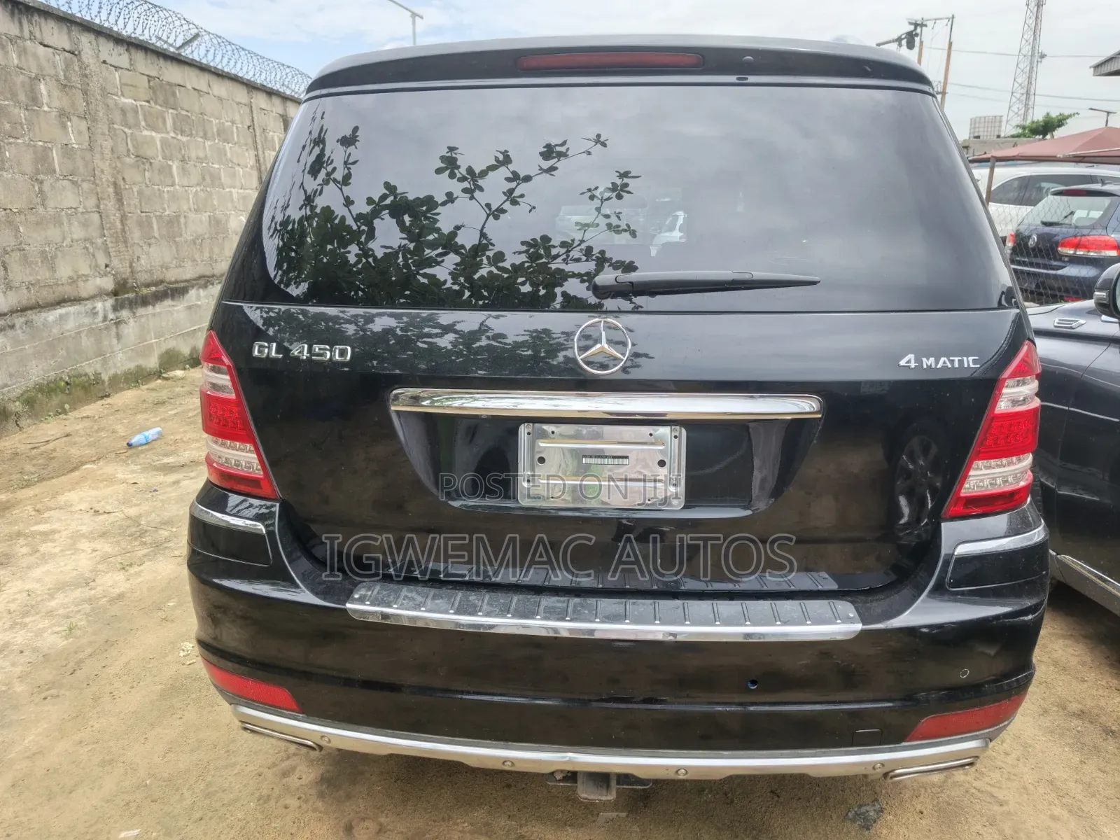 Mercedes-Benz GL-Class GL 450 2012 Black