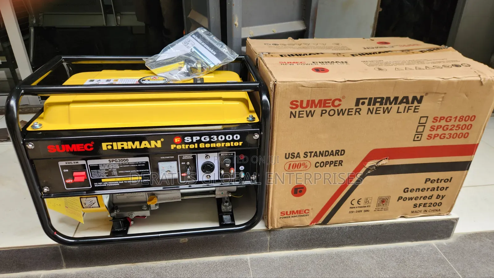 Sumec Firman SPG3000 Petrol Generator _ 100% Copper