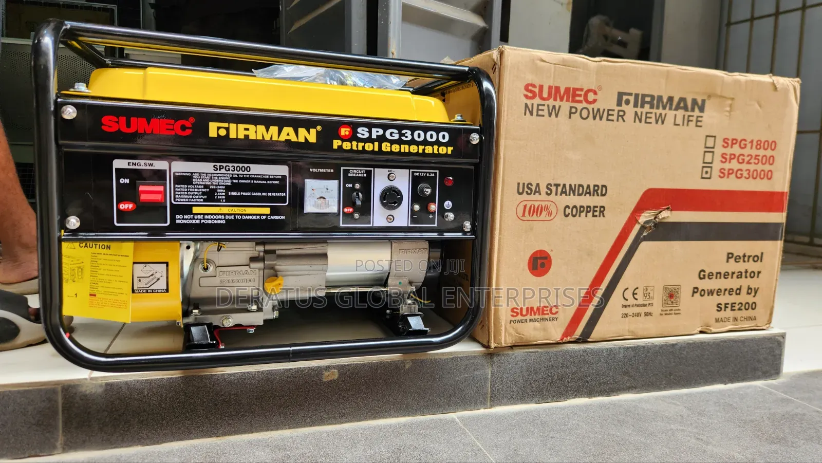 Firman SPG3000 Generator _ Powerful and Reliable