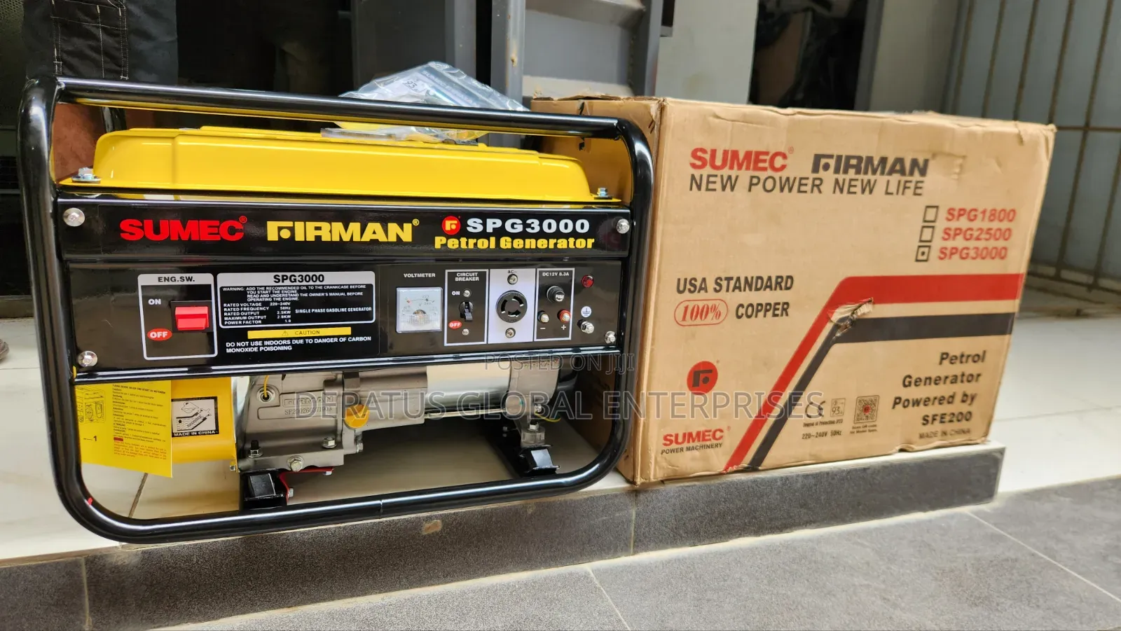 Brand New Sumec Generator _ Powerful and Reliable