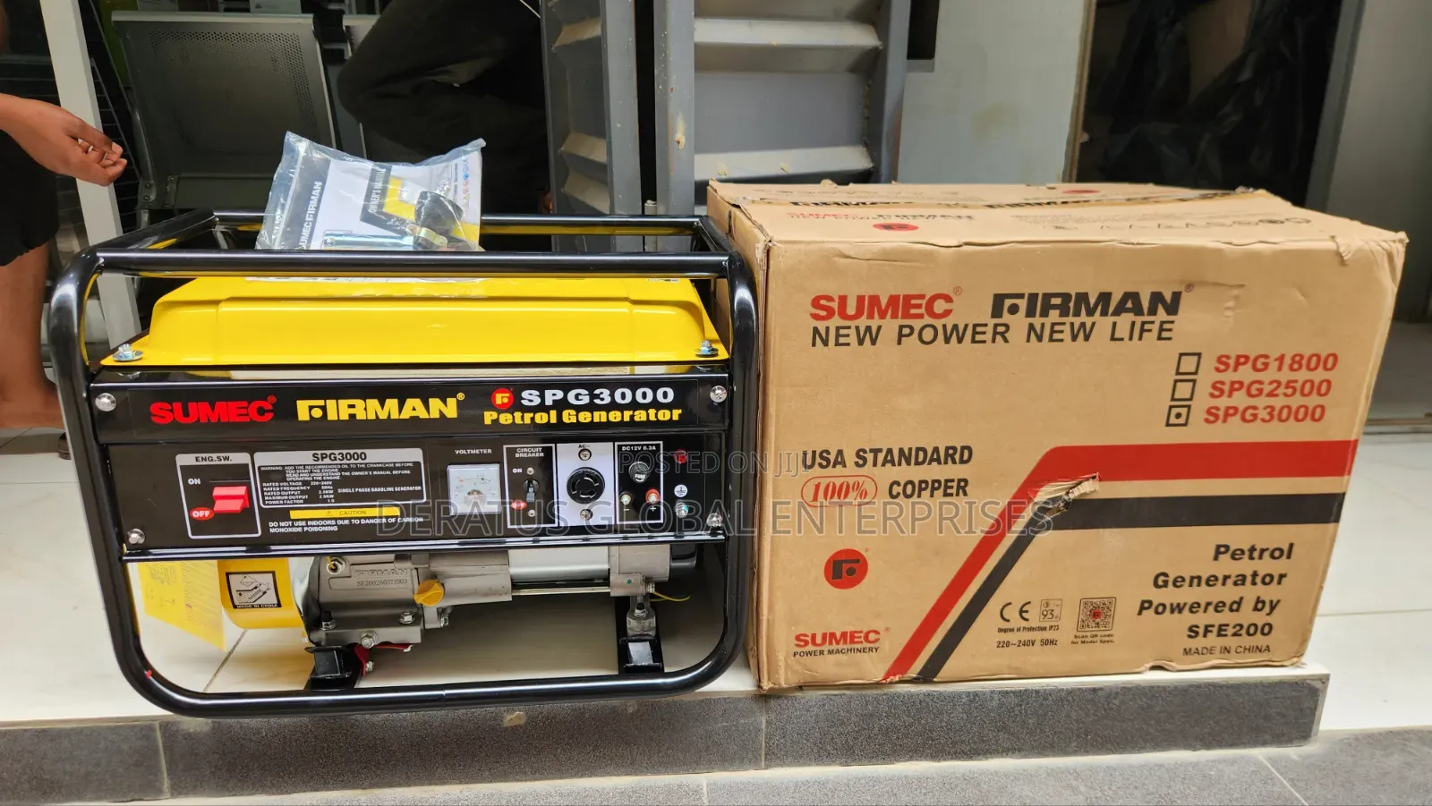 Sumec Firman 3KVA Generator for Home,Shop and Office