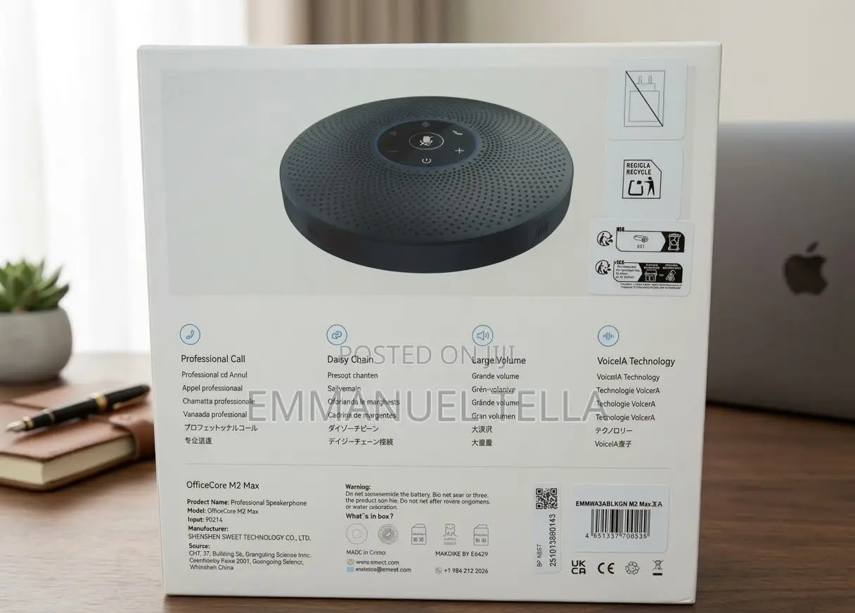 Professional Emeet Conference Speaker M2 Max