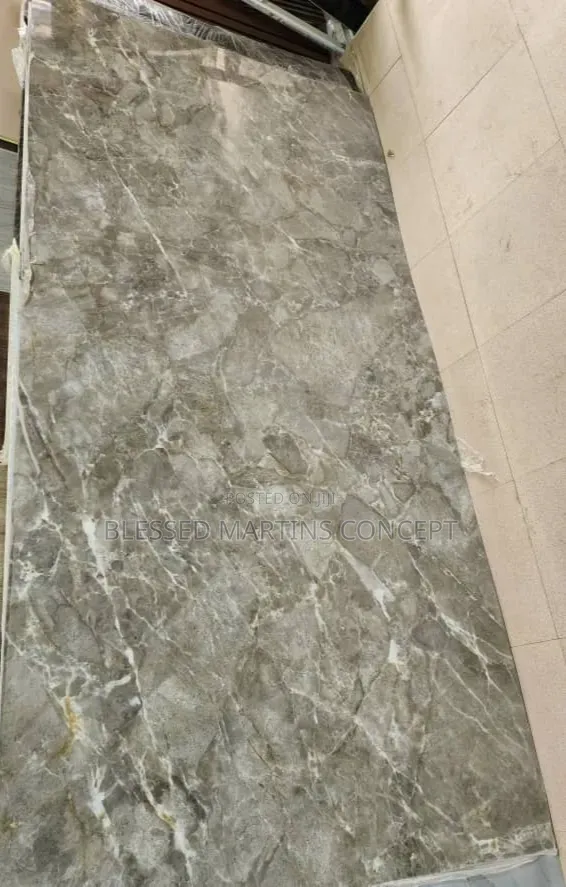 UV PVC Marble Sheet Good for Interior Walls and Furniture Takeover