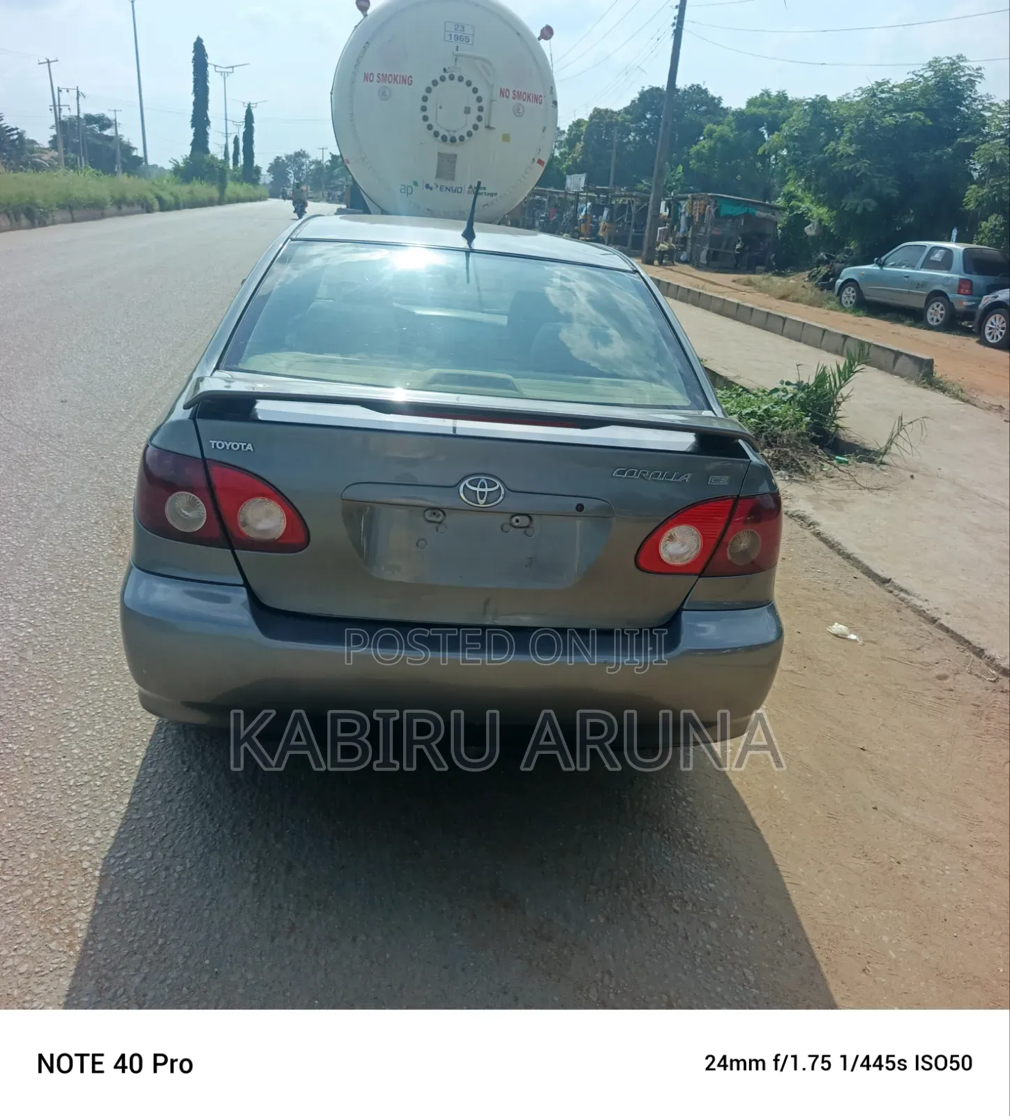 Toyota Corolla 2005 Gray