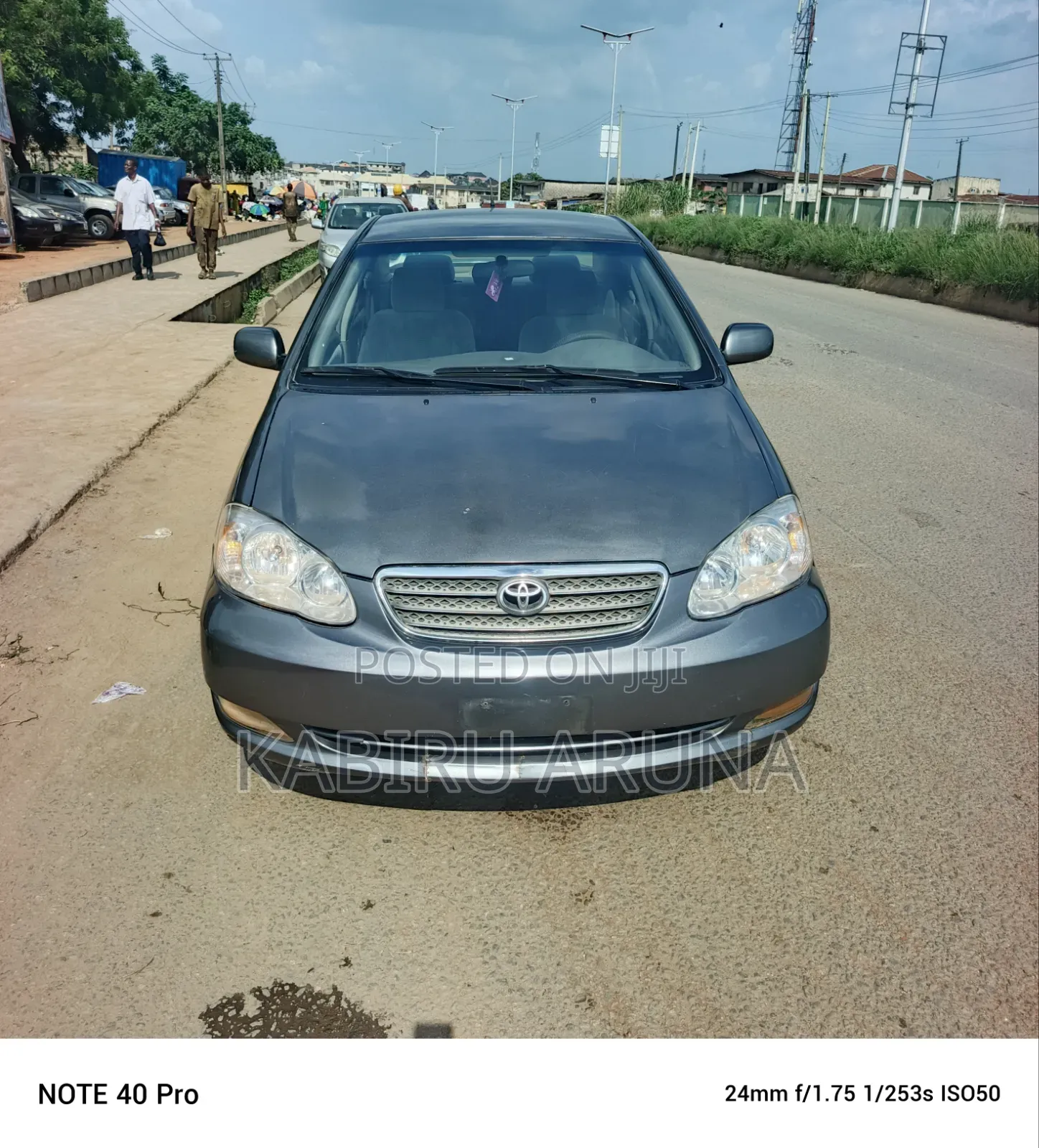 Toyota Corolla 2005 Gray