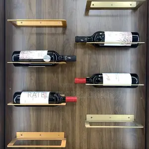 Wall Mounted Wine Bottle Holder