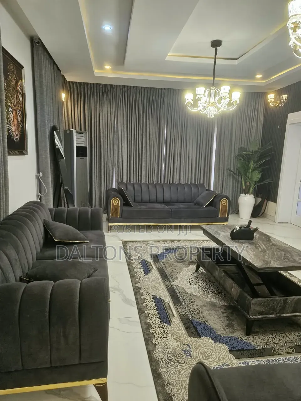 Furnished 4bdrm Duplex in Vegas Court Estate, Sabon Lugbe for rent