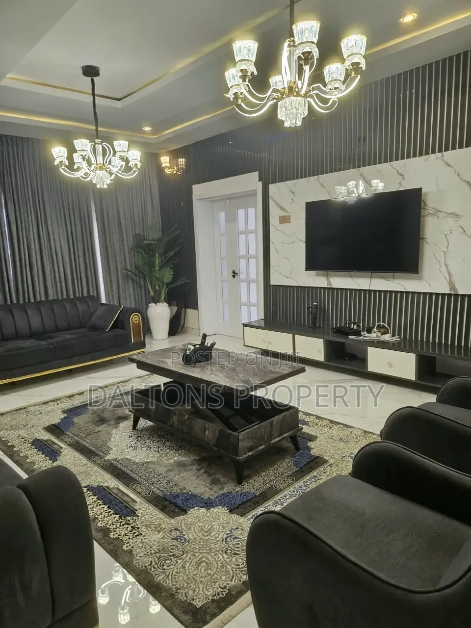 Furnished 4bdrm Duplex in Vegas Court Estate, Sabon Lugbe for rent
