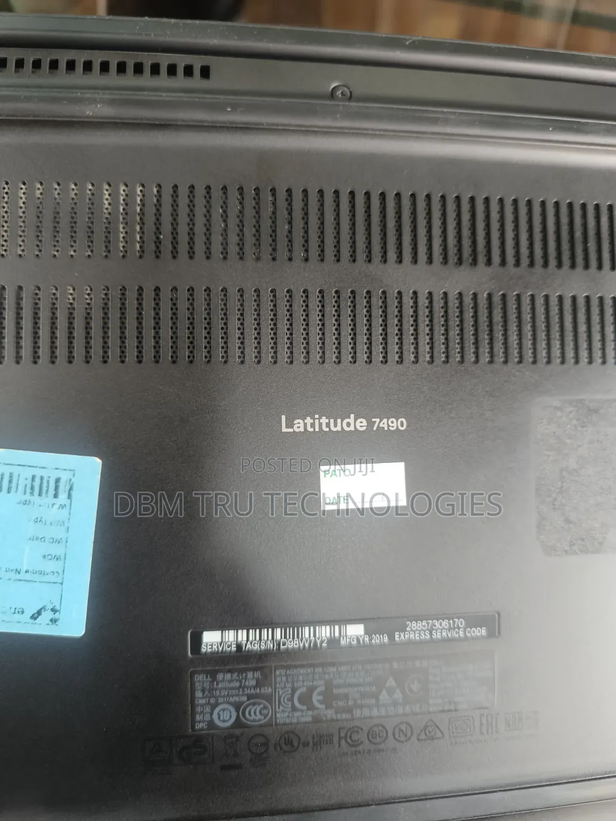 Laptop Dell Latitude 7490 8GB Intel Core i5 SSD 256GB