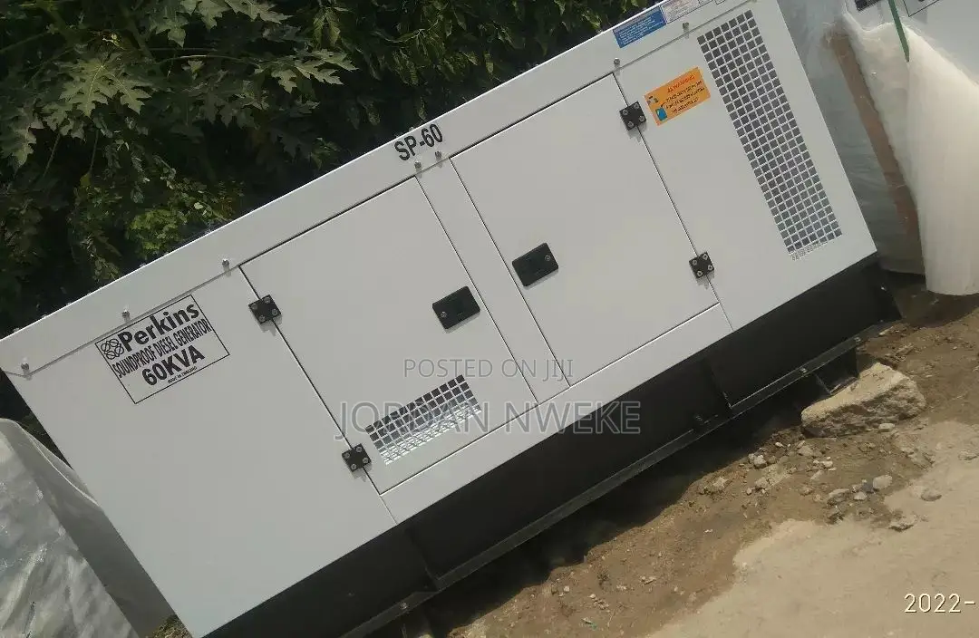 Brand New 60kva Soundproof Diesel Generator – 3 Years Warranty