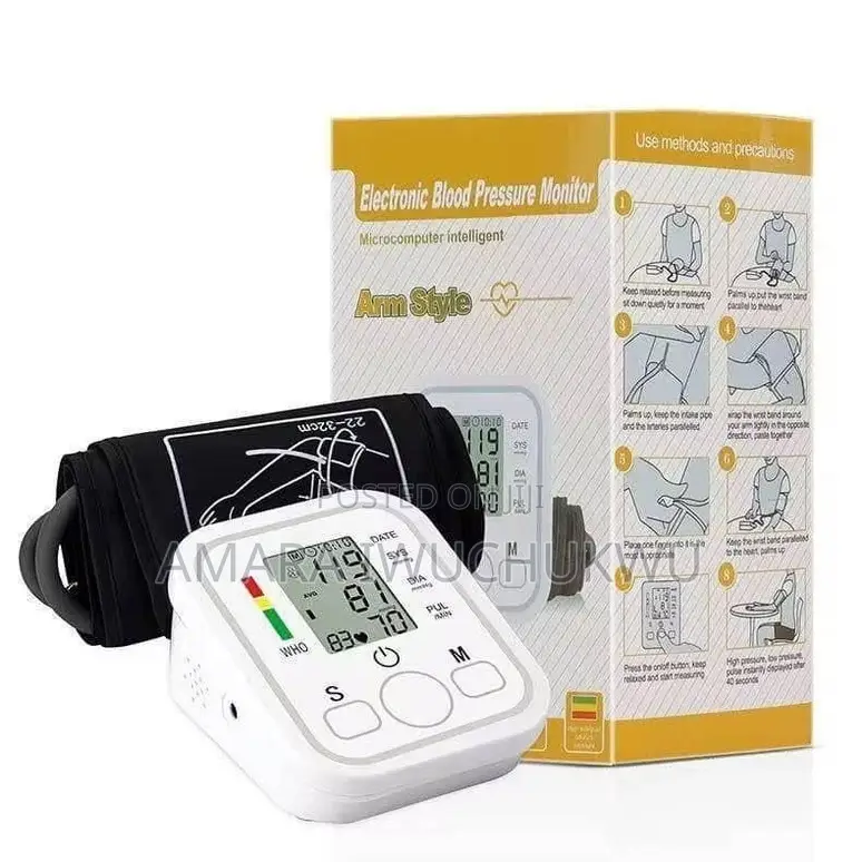 Arm Style Electronic Blood Pressure Monitor