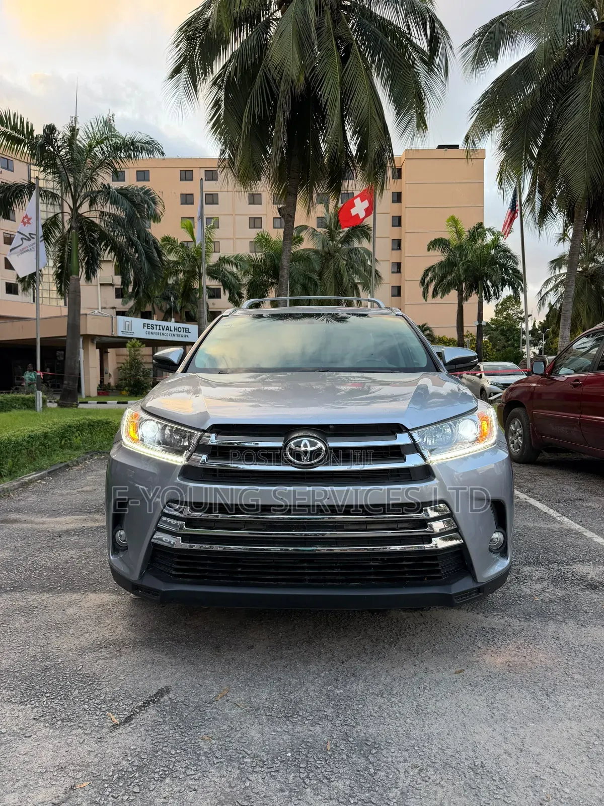 Toyota Highlander Limited V6 4x4 (3.5L 6cyl 6A) 2016 Silver