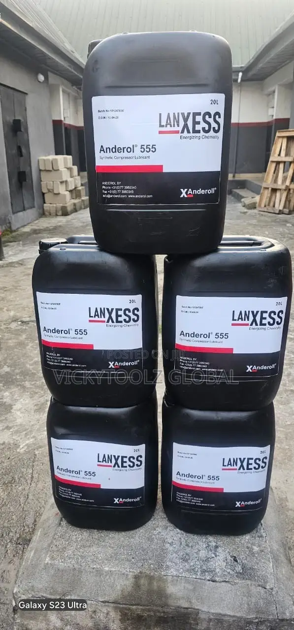 20Liters Gallon of Lanxess Anderol 555 Synthetic Compressor Oil