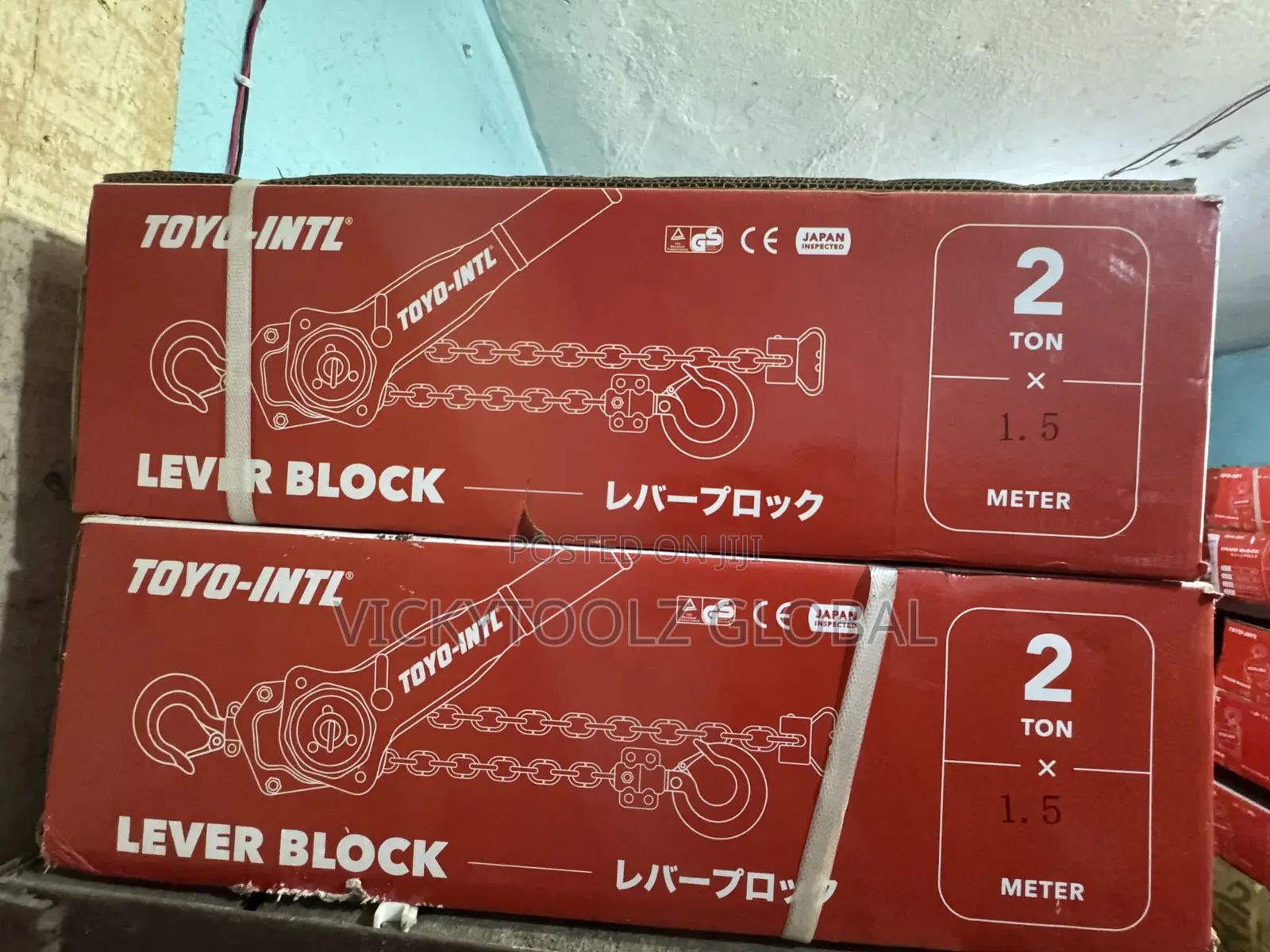 Toyo Lever Block 2ton X 1.5meters