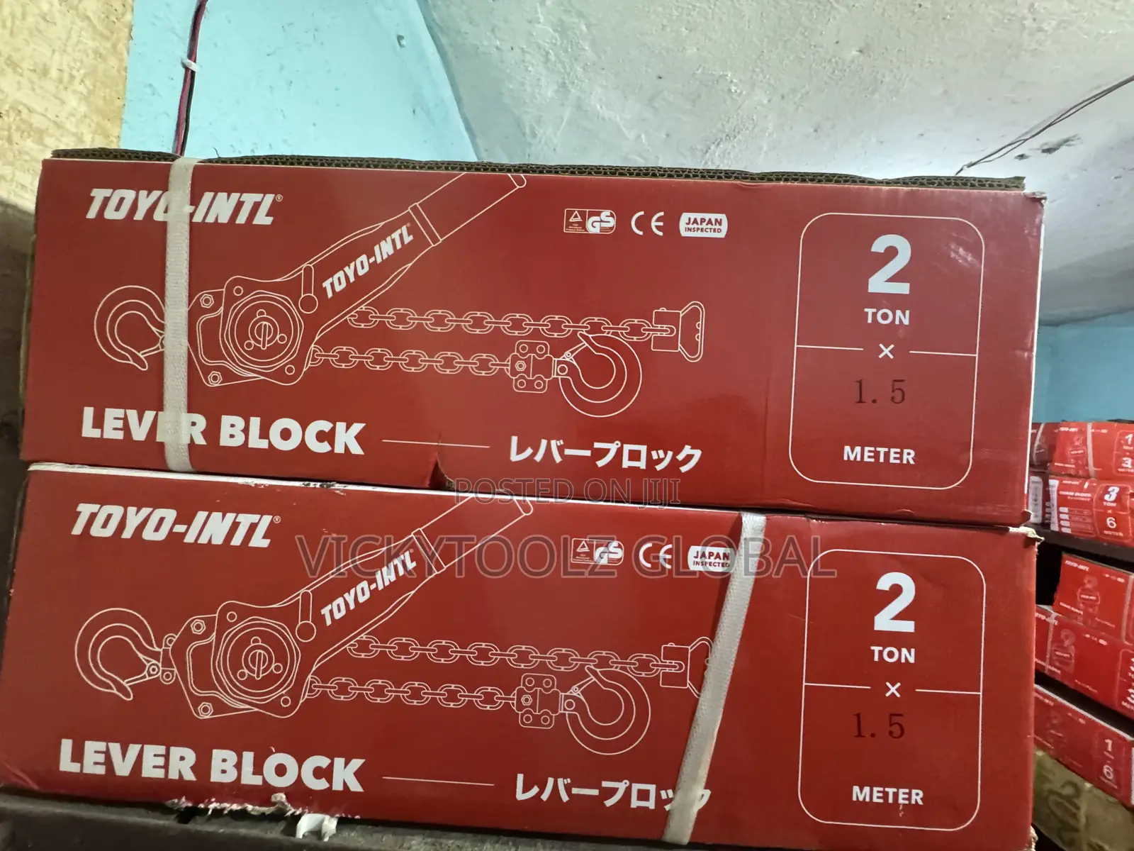 Toyo Lever Block 2ton X 1.5meters