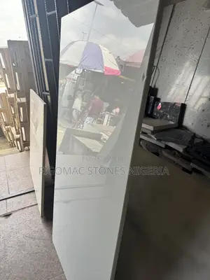 Narrow White Marble Slabs