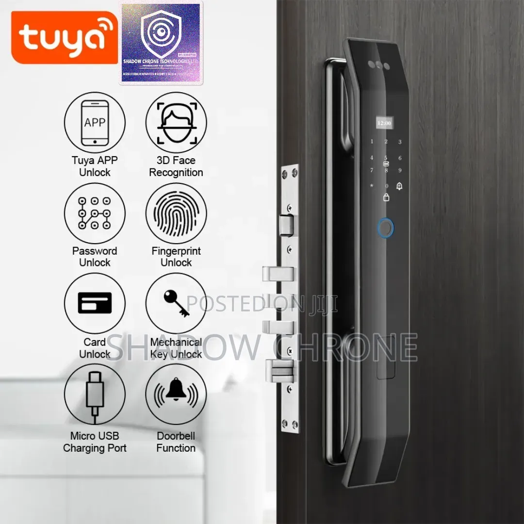 Advanced Face Recognition Digital Smart Door Lock