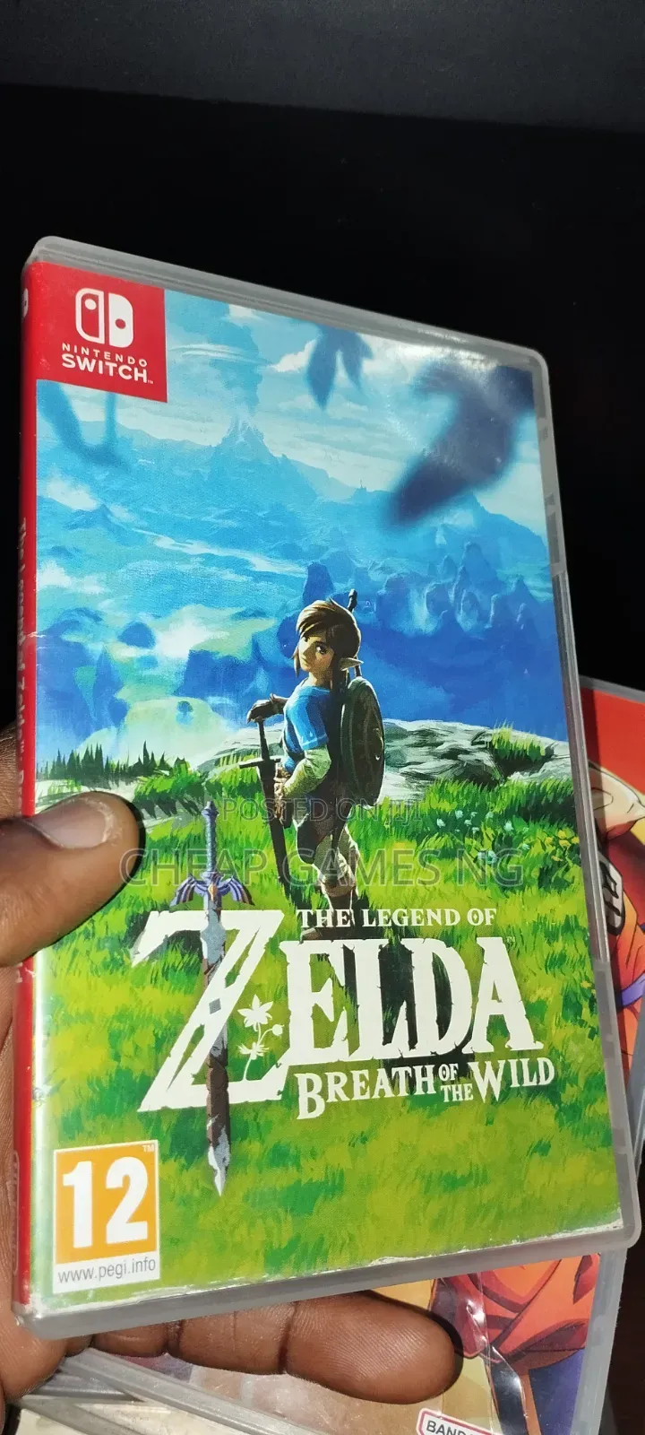 Nintendo Switch Zelda Breath of the Wild Used