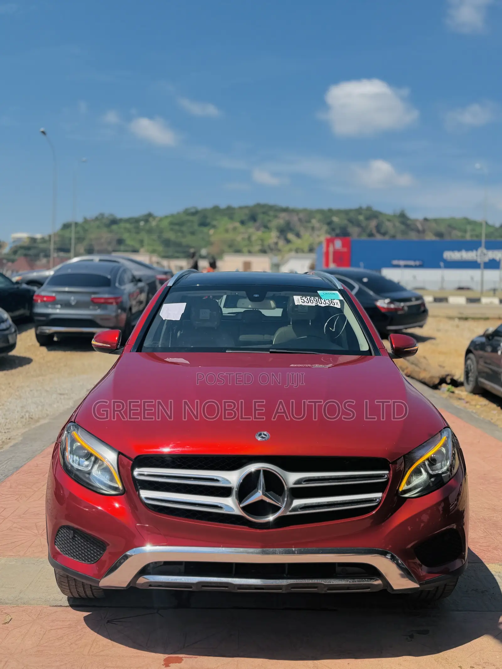 Mercedes-Benz GLC-Class 2018 Red