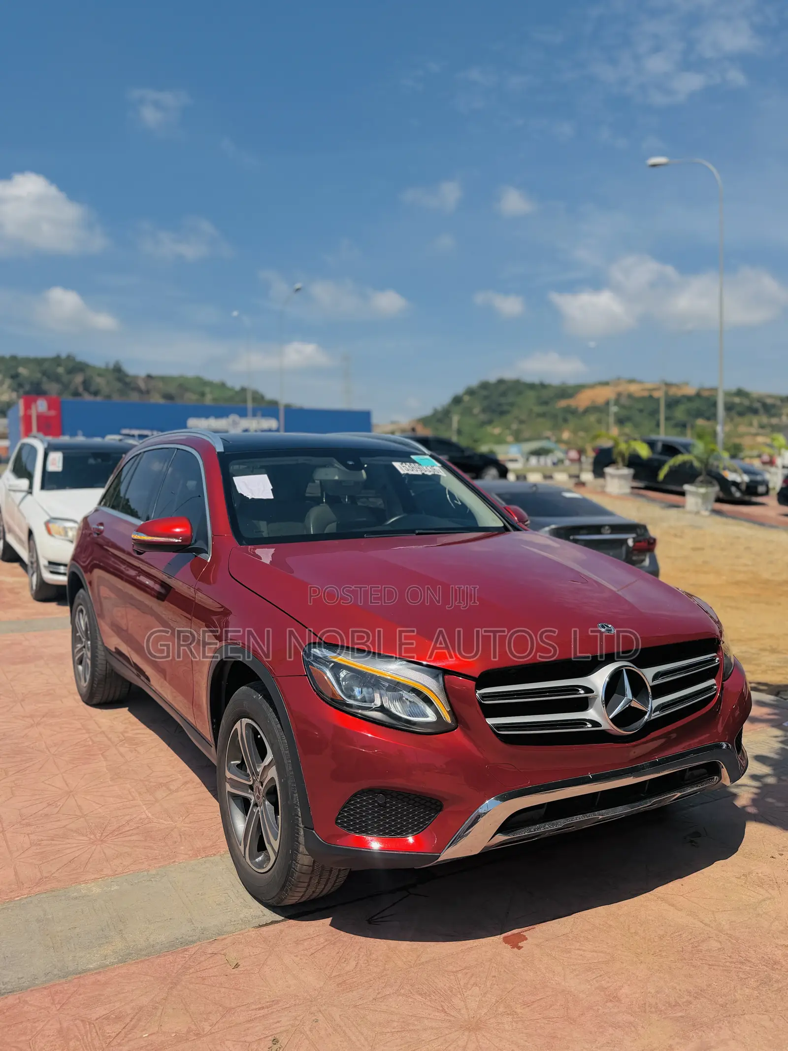 Mercedes-Benz GLC-Class 2018 Red