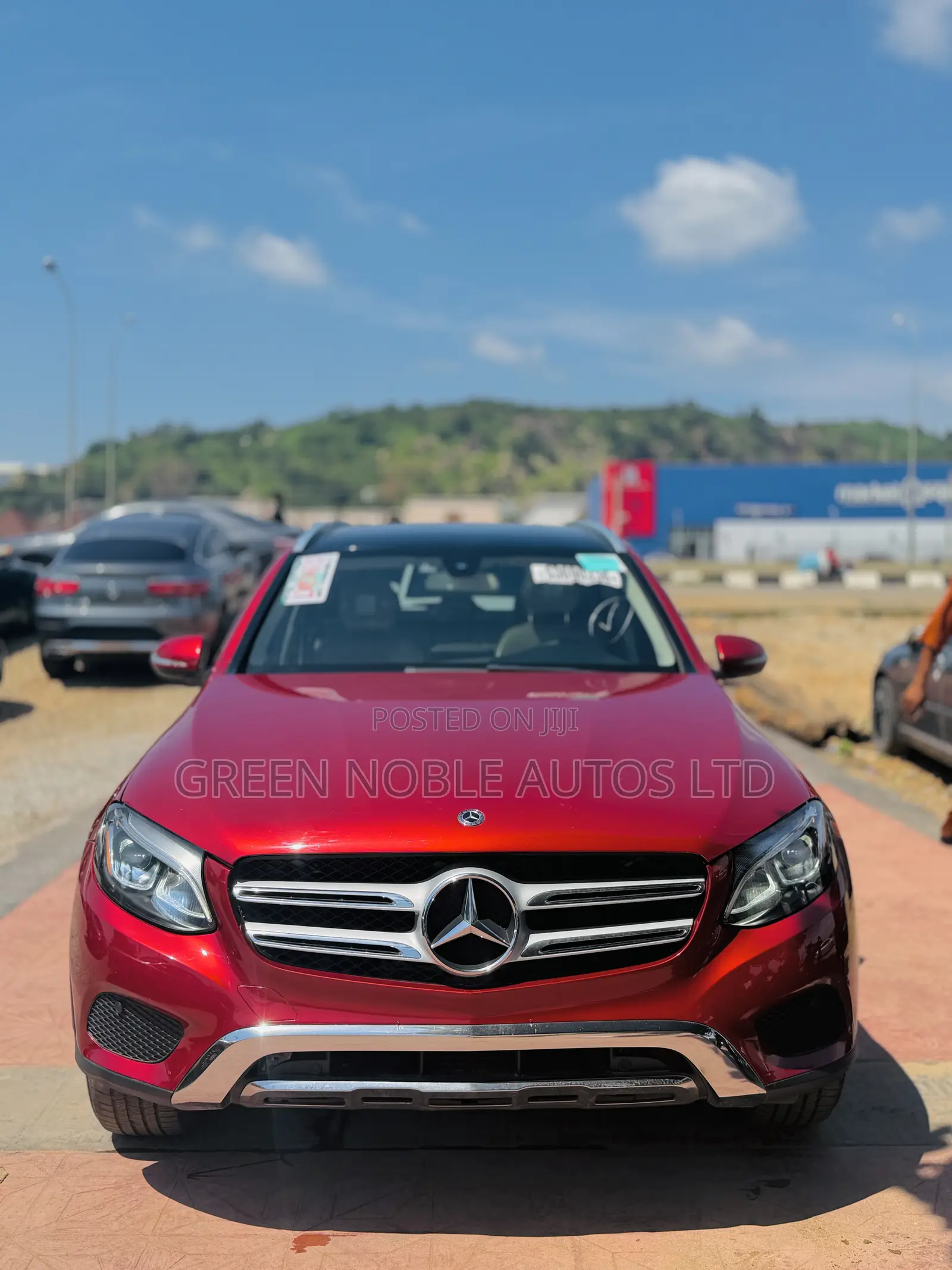 Mercedes-Benz GLC-Class 2018 Red