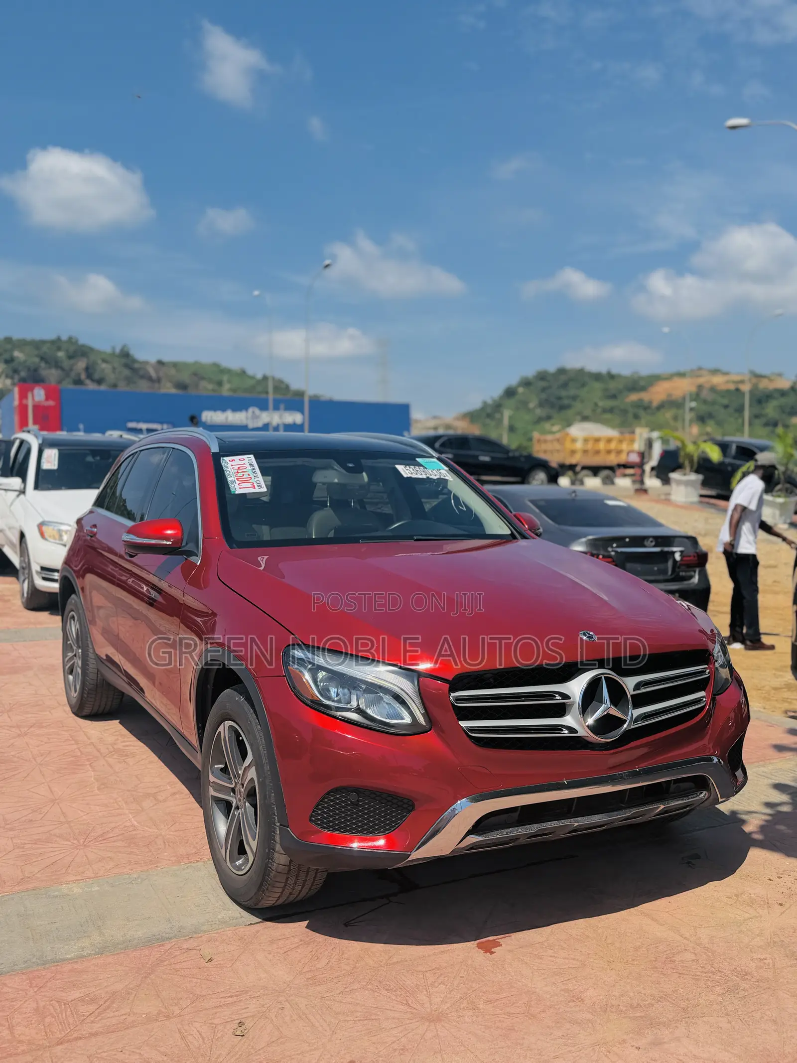 Mercedes-Benz GLC-Class 2018 Red
