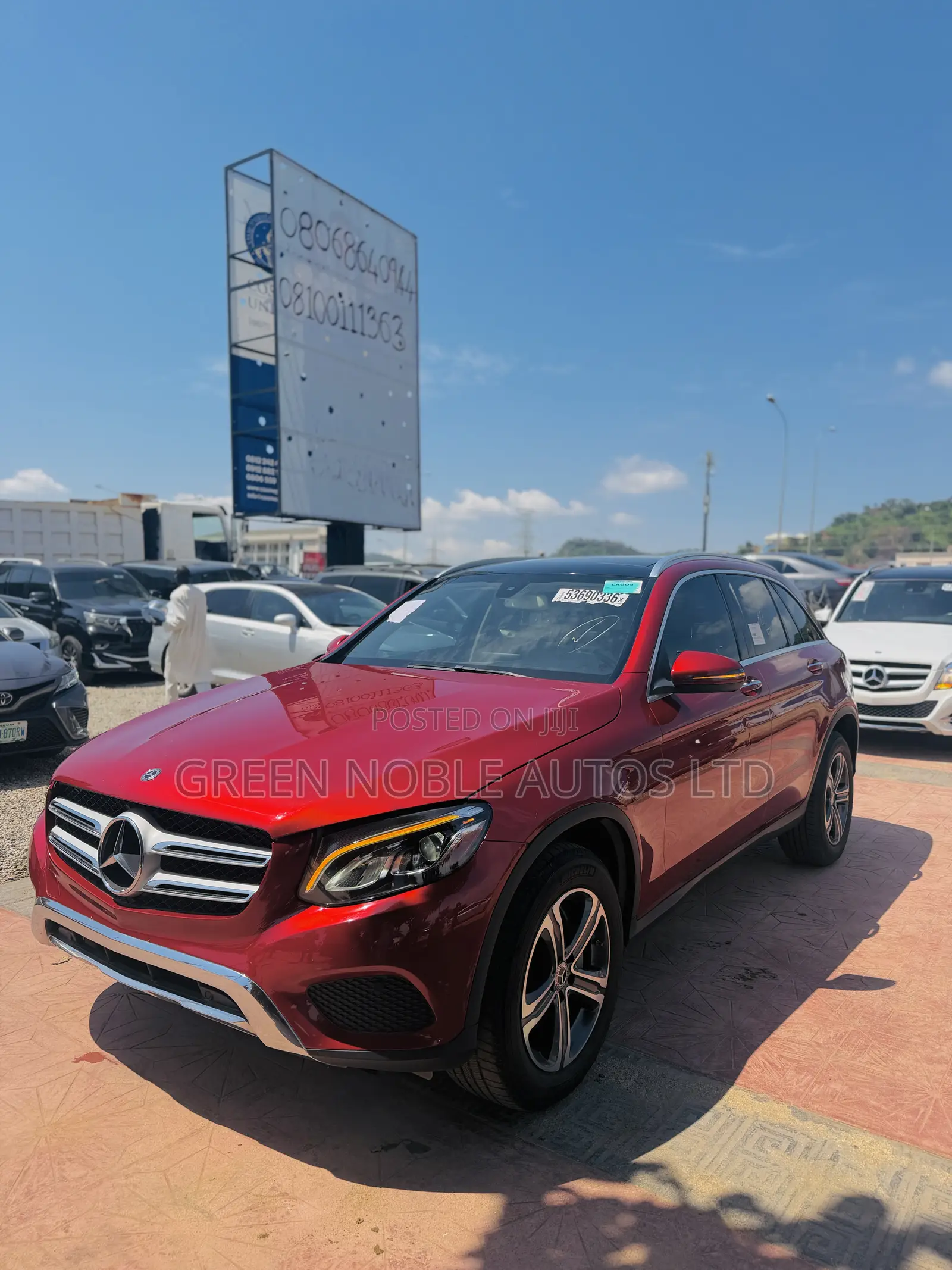 Mercedes-Benz GLC-Class 2018 Red