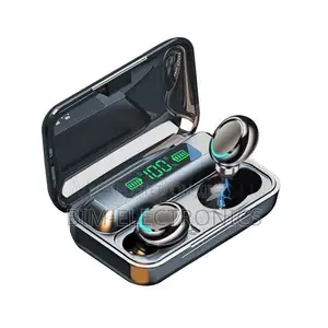 Wireless Bluetooth Earpod - Waterproof With Inbuilt Power Bank .