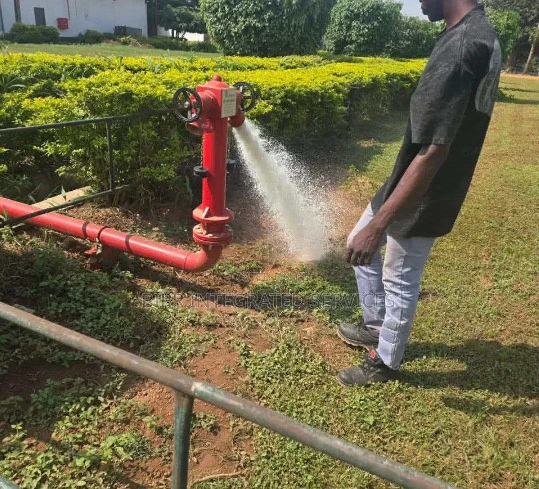 Industrial and Residential Fire Fighting System Set Up