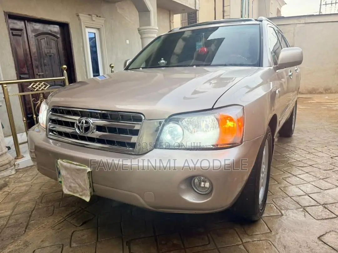 Toyota Highlander Limited V6 4x4 2006 Gold