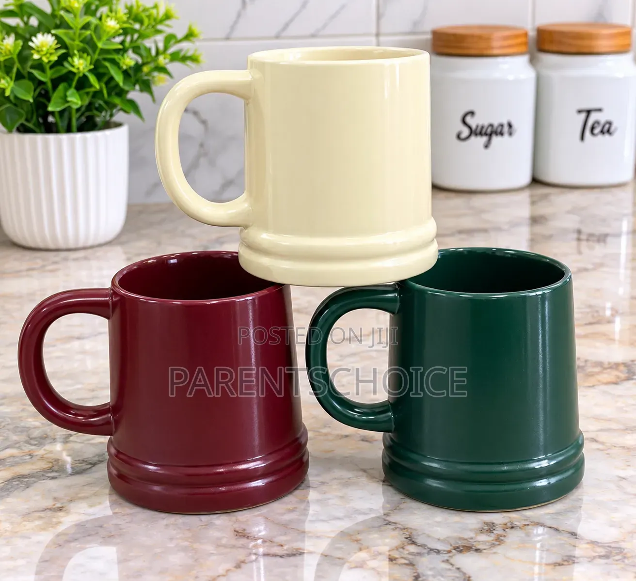 12-Piece Ceramic Coffee Mug Set