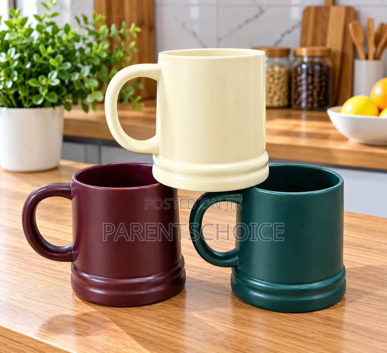 12-Piece Ceramic Coffee Mug Set