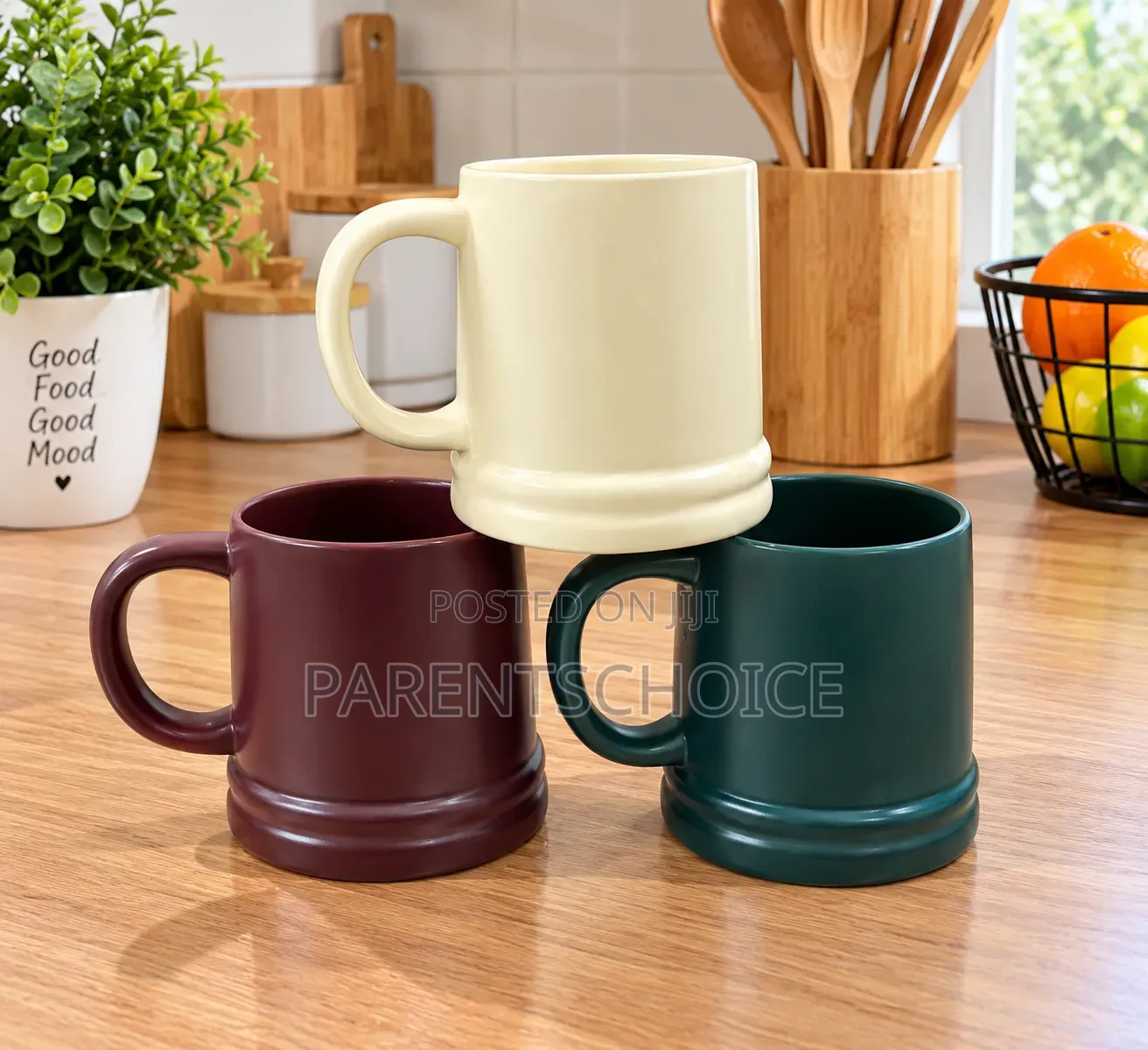 12-Piece Ceramic Coffee Mug Set