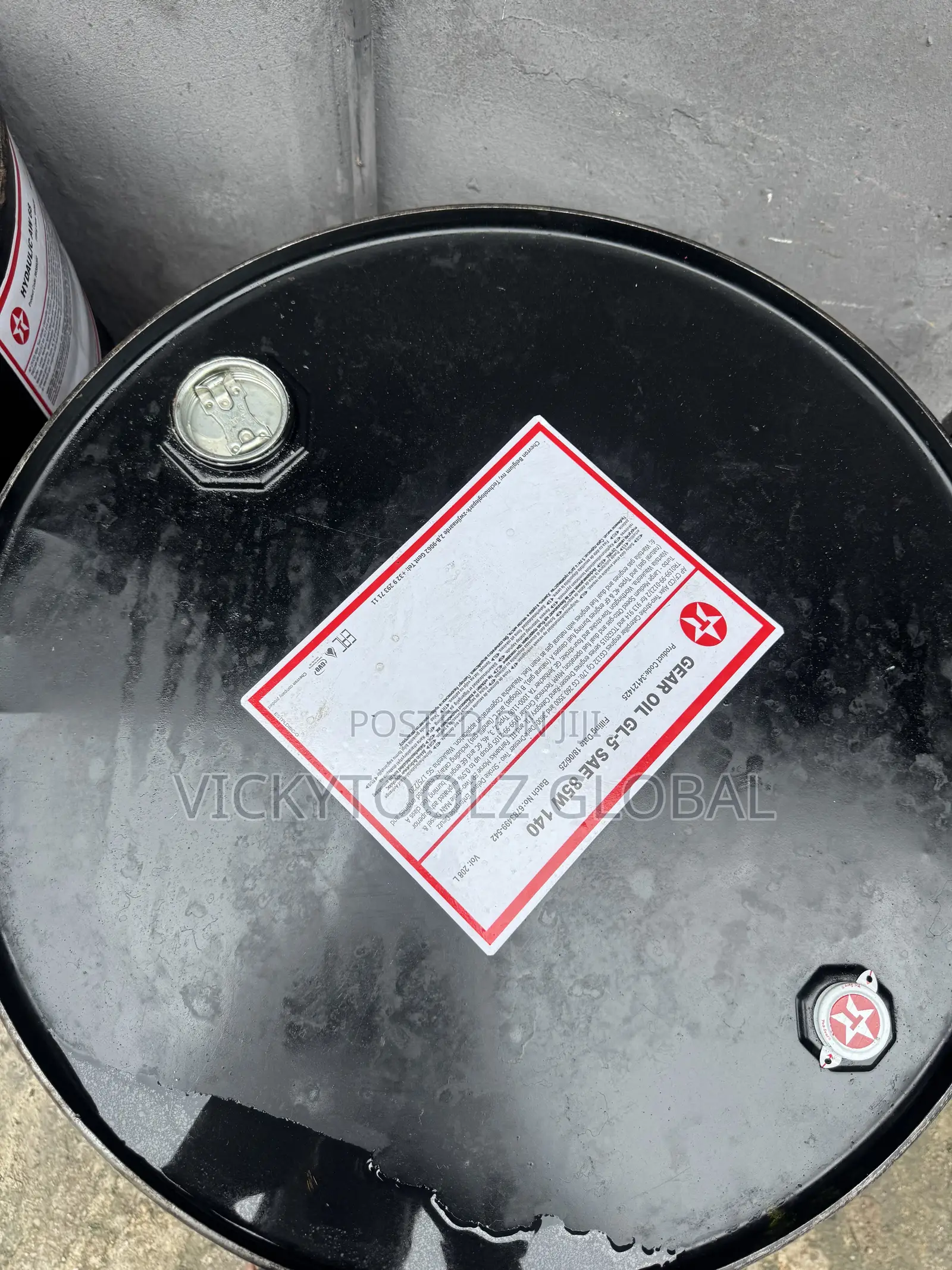 Texaco Gear Oil GL-5 SAE 85W 140